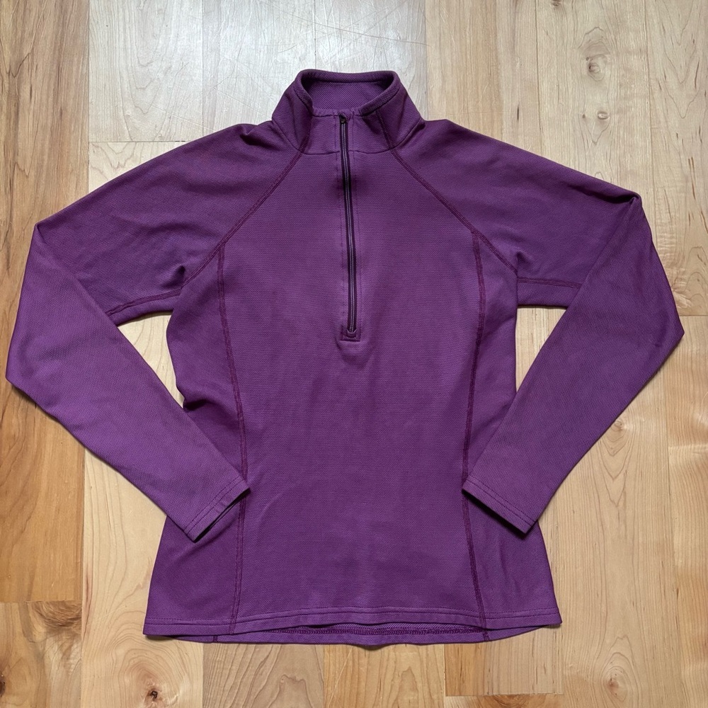 Patagonia Women's Polartec Capilene Lightweight Zip-Neck Long Sleeve Shirt
